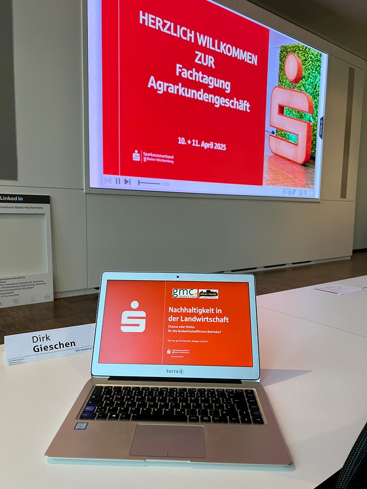 Agrarvortrag_Sparkasse Blick auf den Start des Vortrags