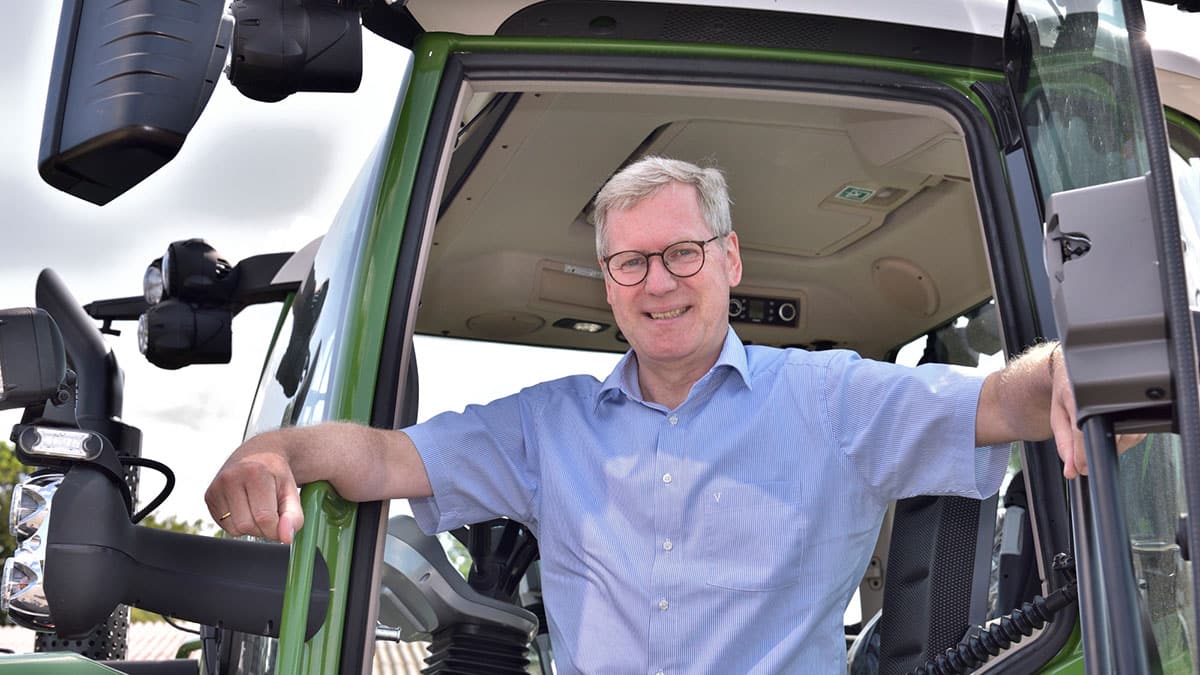 Dirk Gieschen im Portrait zur Fachtagung Agrar 